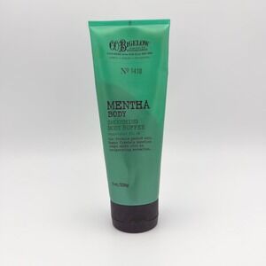 CO Bigelow Mentha Body No 1410 Smoothing Body Buffer Peppermint Oil 8oz Scrub